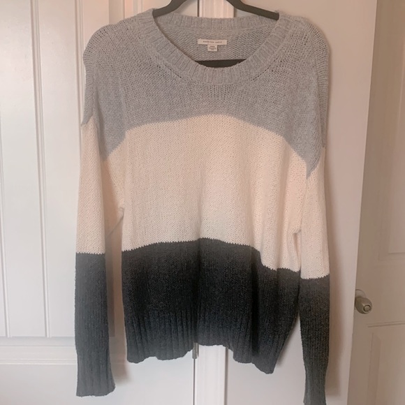 American Eagle color block sweater - Picture 1 of 3